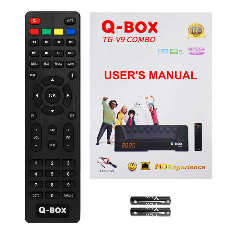 Сет-топ кутия TG-V9 1080p, USB/Wi-Fi/HDMI/AV, MPEG видео, MP3 аудио, CE сертификат