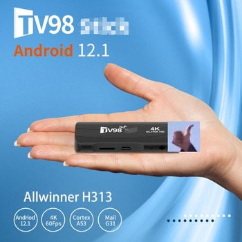 TV Box Android cu 5G WiFi Bluetooth (procesor H313, 1GB RAM, 8GB/16GB ROM, 1080p)