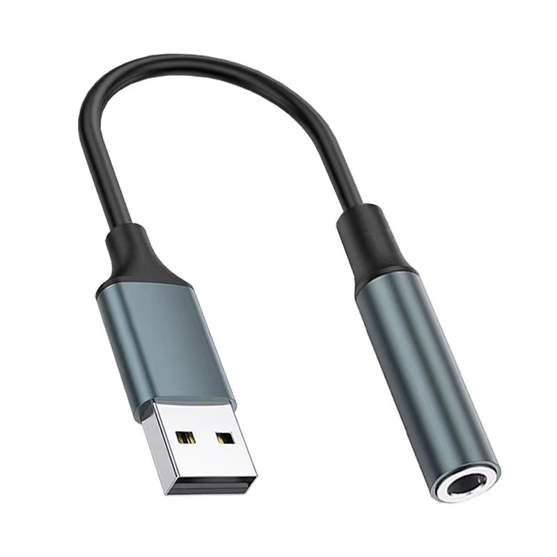 USB na 3,5 mm izlazni audio adapter kabel s čipom Zhongke Lanxun, bakreno jezgro