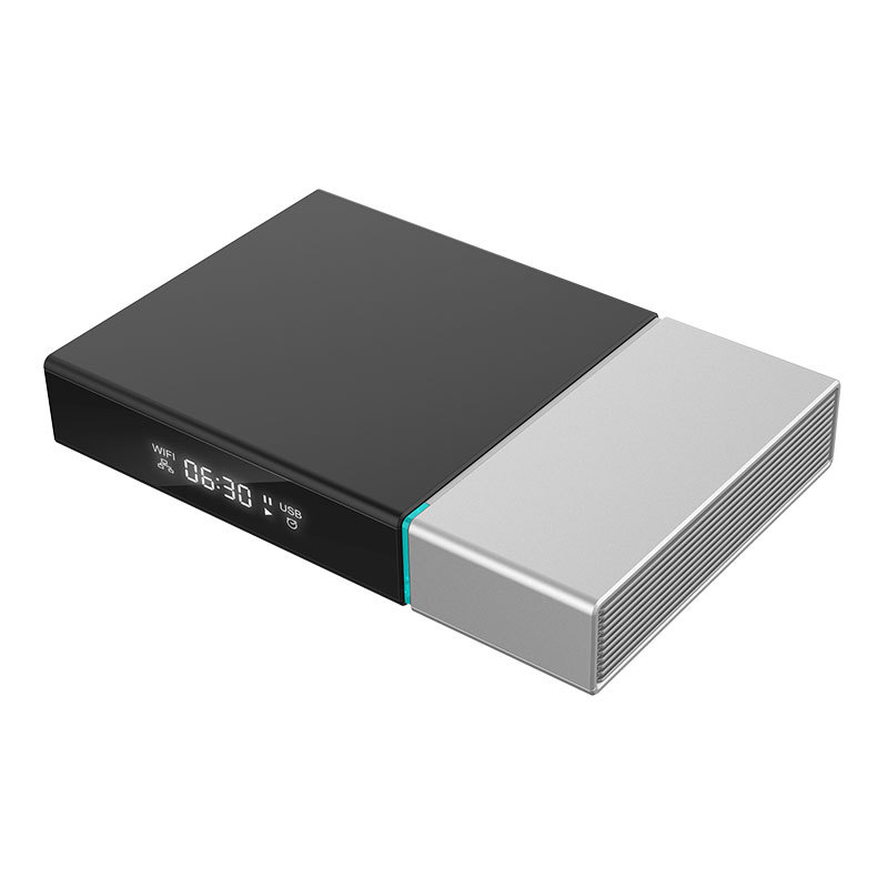 Hd50 mrežni set-top box s procesorom RK3566, 4K izlaz, gigabitni Ethernet, ugrađeni SATA disk, 16GB lokalne pohrane