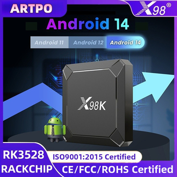 Set-top box Android OS, procesor RK3528, 4GB RAM, 32GB úložisko, 4K HDMI výstup