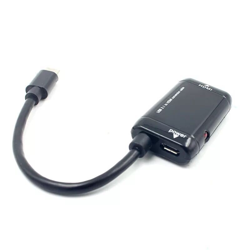 USB-C na HDMI video pretvarač, HDMI sučelje, AG6111 čip, bakreno jezgro, model KYN-004