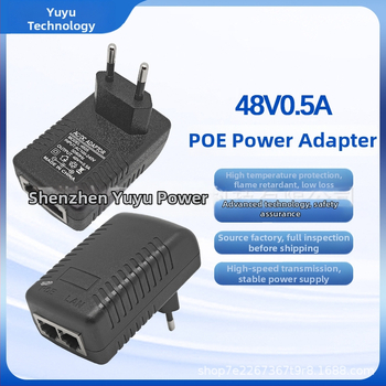 PoE napájanie Yueyu – vstup 12V 1A, séria PoE napájania, hmotnosť 10 g