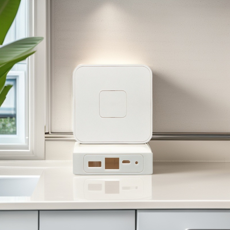 Smart Home korpuss — ABS materiāls, korpuss gateway/router, Smart Home klasifikācija