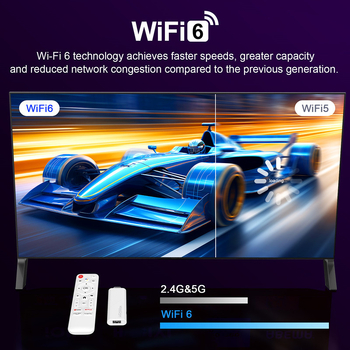 Κουτί αποκωδικοποίησης τηλεόρασης H96max H313, Android TV Box, 4K, 2GB RAM, 16GB αποθήκευση