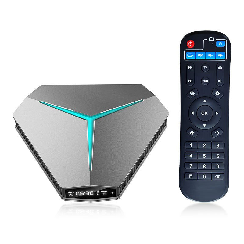 Kućni 8K set-top box s RK3566 – 2GB RAM, do 128GB memorije, 8K izlaz, HDMI/USB/LAN, Android/Linux