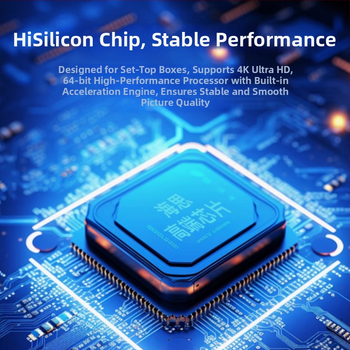 Android set-top box s 4K výstupom, 1 GB RAM, 8 GB úložiska, HDMI, Wi-Fi a Bluetooth