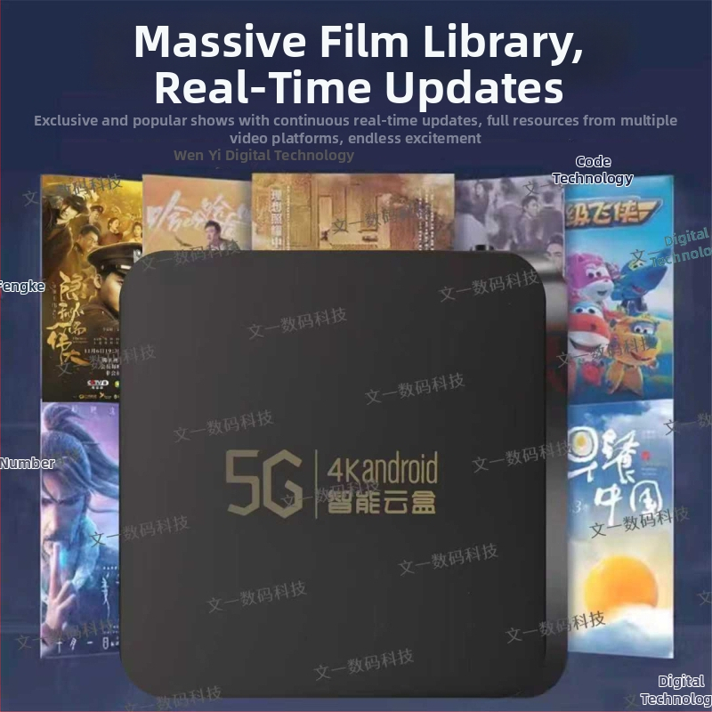 Android set-top box s 4K výstupom, 1 GB RAM, 8 GB úložiska, HDMI, Wi-Fi a Bluetooth