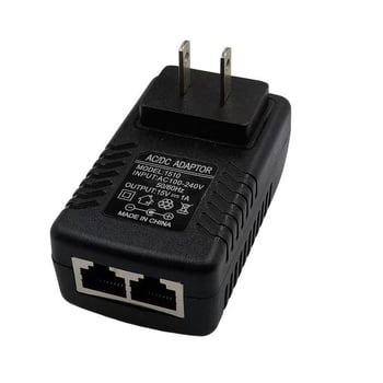 PoE hálózati tápegység adapter — többfeszültségű kimenet, 12V/15V/24V 1A és 48V 0,5A; set-top boxok, kapcsolók és megfigyelő kamerák számára
