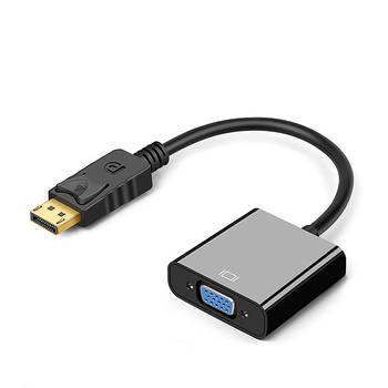 Cablu adaptor DP către VGA cu nucleu din cupru și cip de înaltă calitate, rată de transfer de date 10