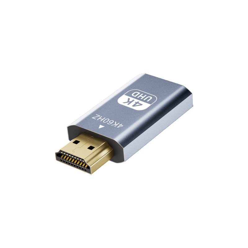Adaptér Type-C samica na HDMI samec, 4K60Hz, pre mobily, počítače a notebooky, telo z hliníkovej zliatiny