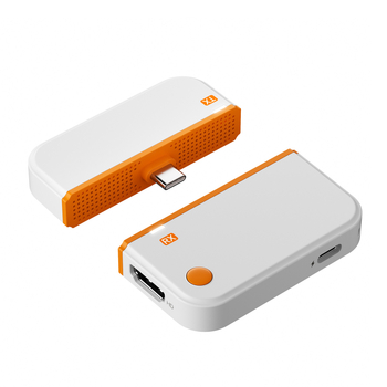 Proiector wireless pentru ecran, conectivitate punct-punct cu Type-C și HDMI, 1080p ieșire, 128MB memorie, oglindire a ecranului