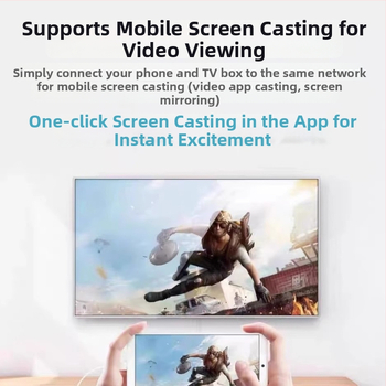 Interneto TV set-top dėžutė senjorams, 4K išvestis, Android, Wi‑Fi, Bluetooth nuotolinio valdymo pultas, 8GB RAM