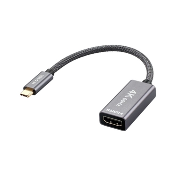 Type-C na HDMI ženski adapter kabel, 4K60Hz, PS176 čip, duljina 0,2 m