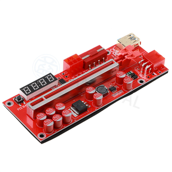 V014-PRO PCIe produžni kabel za grafičku karticu s USB 3.0, adapter 1X na 16X PCIe, bakreno jezgro, duljina 60 cm, upravljanje temperaturom