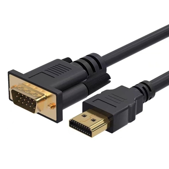 HDMI na VGA adapter ZX083, visokoučinkoviti čip, kabel duljine 1,8 m, HDMI ulaz