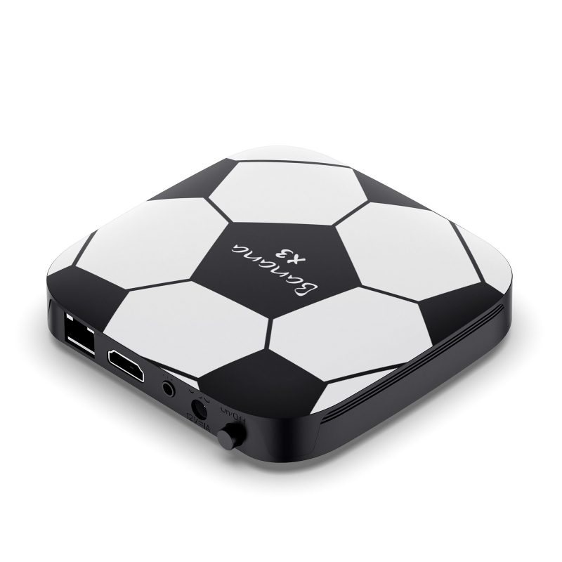 Android TV Box cu procesor S905L3, 1 GB RAM, 8 GB stocare, ieșire 4K, telecomandă vocală Bluetooth