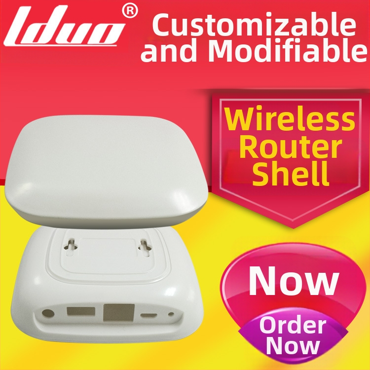 Bezvadu infrarēna transpondera korpuss gudrā mājai – ABS, LDUO OEM, elektroniskais korpuss