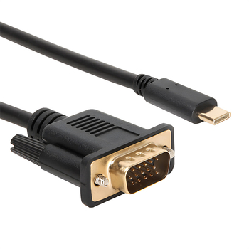 Type-C na VGA HD pretvarač, USB-C 3.1, VGA sučelje, bakreno jezgro, model HD-TV01