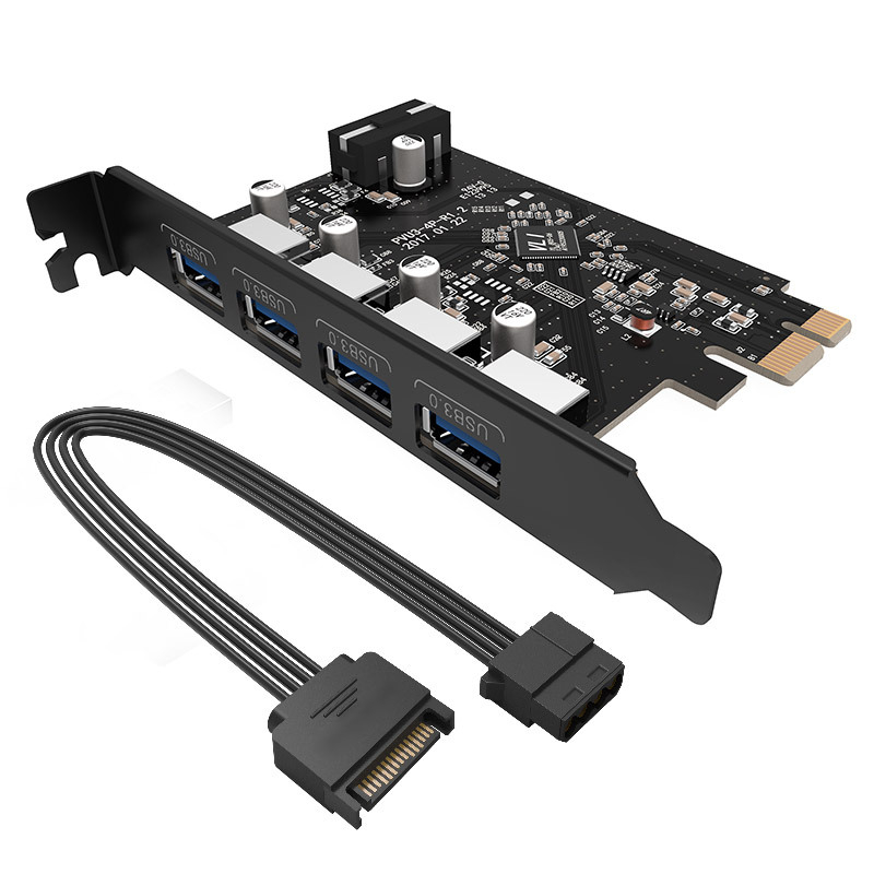 Orico PCI-E USB 3.0 proširna kartica s četiri porta PVU3-4P, VLI805