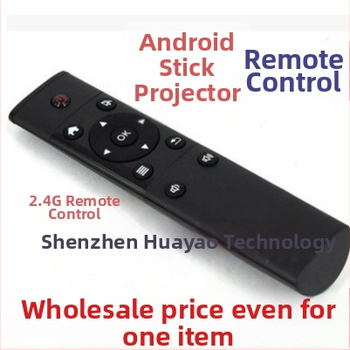 USB bezvadu tālvadība TV kastēm un projektoram vajadzībām | 2.4G USB interfeiss, 10 m darbības diapazons, 360° vadība, Android/iOS/Windows saderīgs