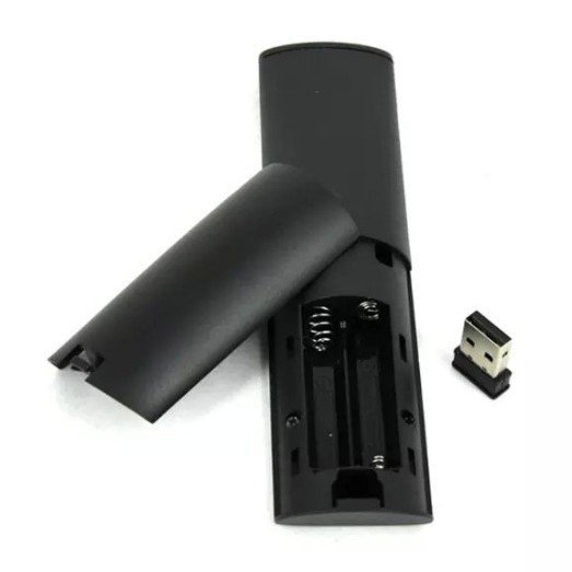 USB bezvadu tālvadība TV kastēm un projektoram vajadzībām | 2.4G USB interfeiss, 10 m darbības diapazons, 360° vadība, Android/iOS/Windows saderīgs