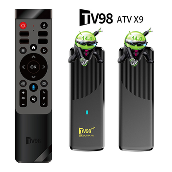 Set-top kastīte ar Android 14, četrkodolu Rockchip procesoru, 2 GB RAM, 1080p izšķirtspēja, HDMI savienojums