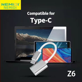 OTG adaptér USB-C na USB 3.0 pre Android telefóny, meďový jadro, model Z6