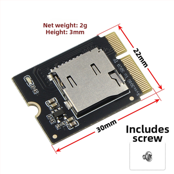 Čítačka kariet pre Dell Wyse 3040 tenký klient, NGFF M.2 E-Key kompatibilita MCA665 (Model MCA665; Pôvod: Shenzhen; Rozhranie: Iné; Čas uvedenia na trh: 2023)