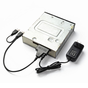 USB 2.0 na SATA adaptér kábel s čipom 6116A, rýchlosť prenosu 480 Mbps, dĺžka 0,3 m