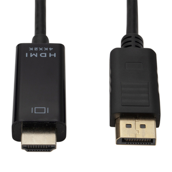 Cablu DisplayPort la HDMI, interfața DP, nucleu din cupru, cip 2244, rată de transfer 225, DP-HDMI
