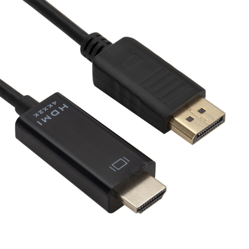 Cablu DisplayPort la HDMI, interfața DP, nucleu din cupru, cip 2244, rată de transfer 225, DP-HDMI