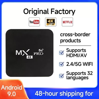 Android TV box (HiSilicon procesor, Android operačný systém, 1GB RAM, 8GB vnútorná pamäť, 4K výstup)