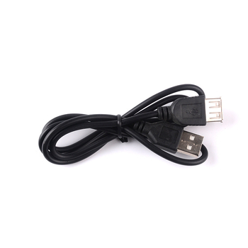 Cablu de extensie USB 2.0, USB A masculin la USB A feminin, nucleu de cupru, 80 cm, cablu patch