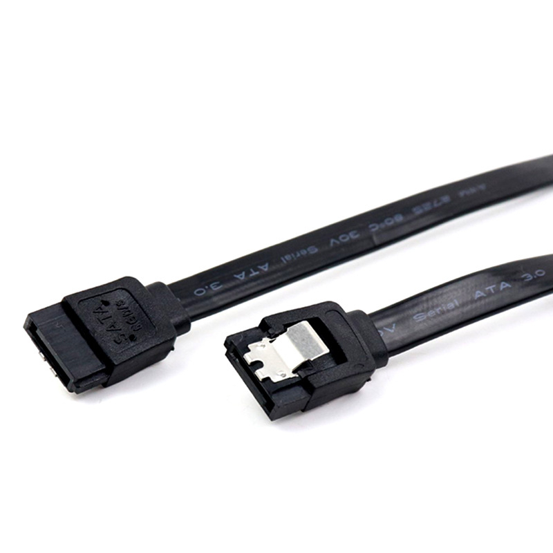 Patch kabel SATA XS-990, 6Gbps serijski priključak, bakreno premazano aluminijsko jezgro