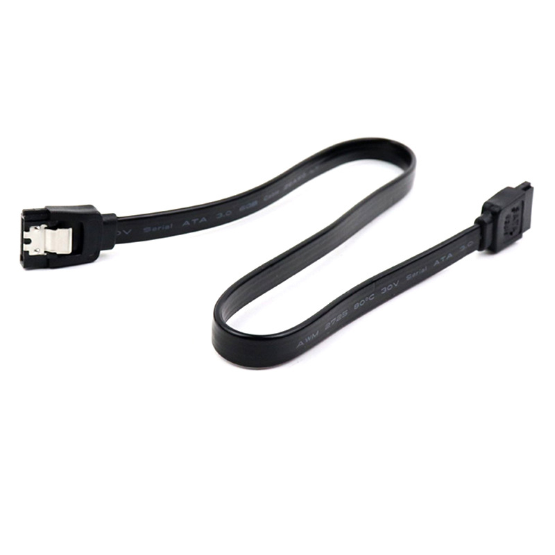 Patch kabel SATA XS-990, 6Gbps serijski priključak, bakreno premazano aluminijsko jezgro