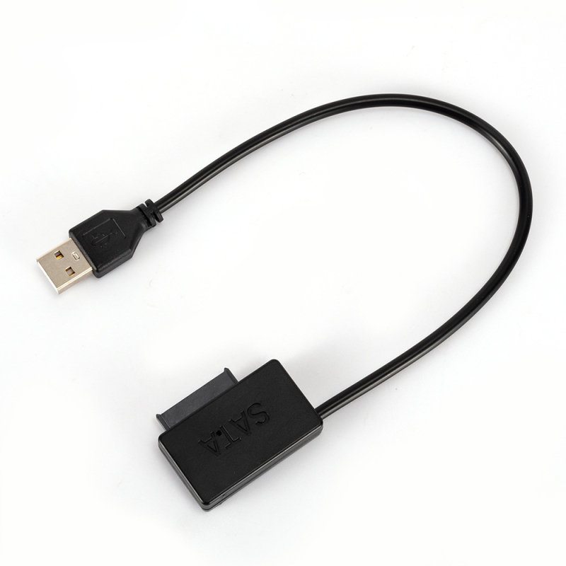 Notebook SATA na USB adaptér pre optický disk, 7+6P, USB 2.0, 480 Mbps, Model 6+7p Easy Drive Line