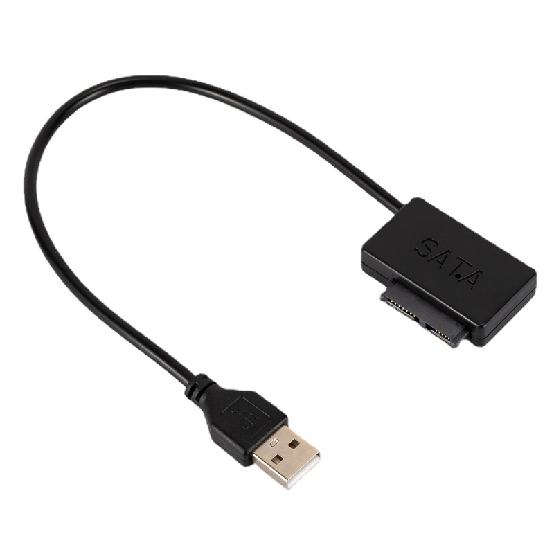 Notebook SATA na USB adaptér pre optický disk, 7+6P, USB 2.0, 480 Mbps, Model 6+7p Easy Drive Line