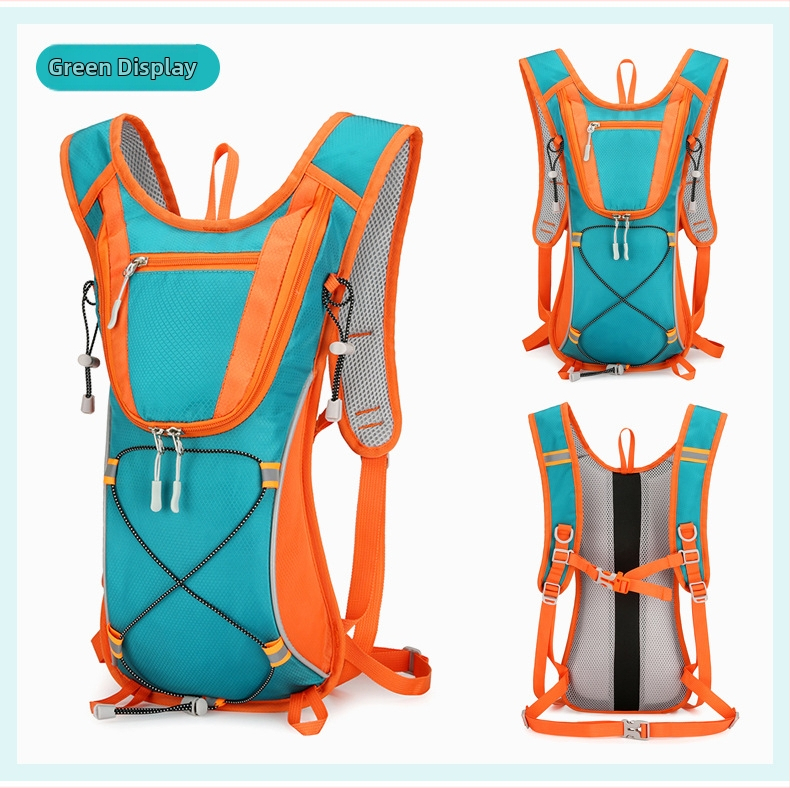 Turistický batoh ultralehký z Oxford materiálu, vodeodolný, suché/mokré rozdelenie, ochrana chrbtice