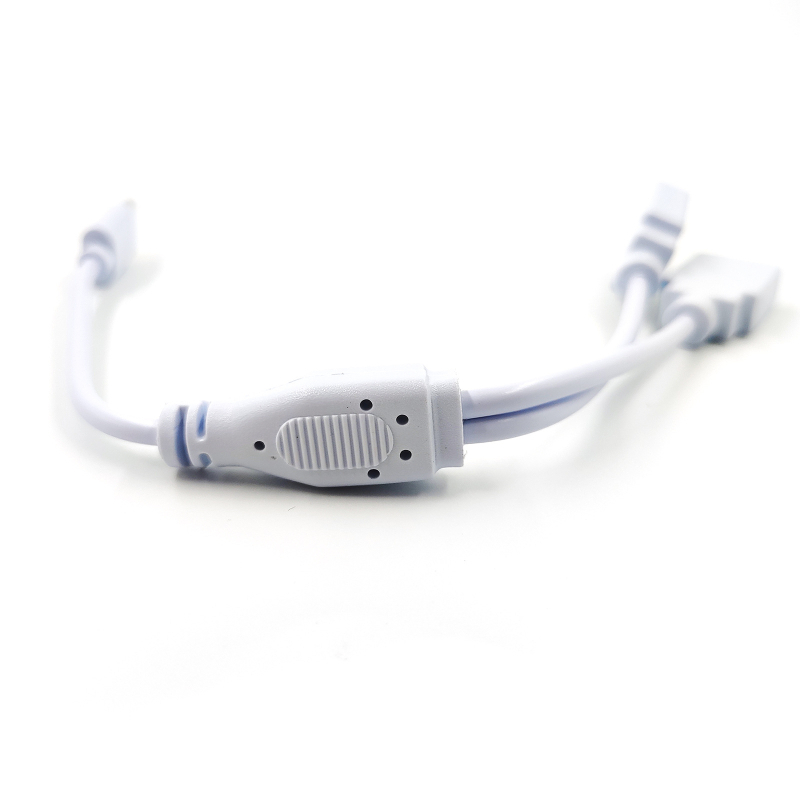 USB-C muški na dva USB-C ženska razdjelni kabel, Type-C produžni kabel, 0,25 m, za fotonaponski panel