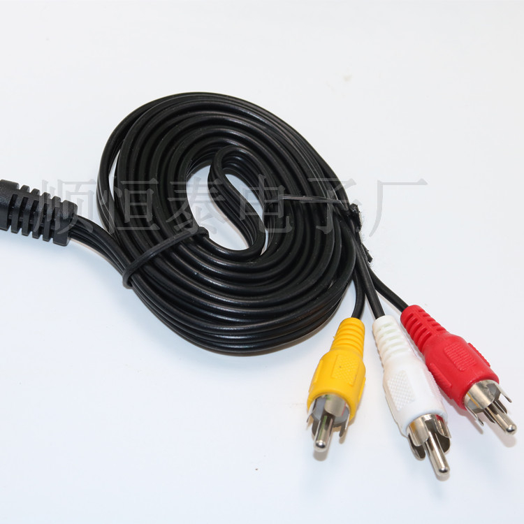 Shun Hengtai AV kabel: 3,5 mm na 3× RCA, za set-top box – audio/video