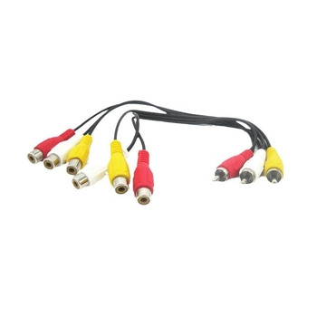 Bakreni RCA AV kabel, 1-2 izlaza, za televizor