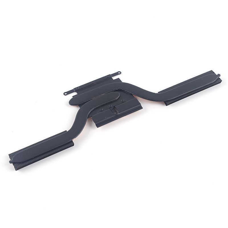 Răcitor pentru CPU laptop, radiator din cupru, 2 țevi de transfer termic, răcire activă