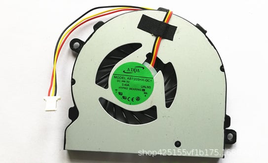 CPU вентилатор за лаптоп Dell 5547 и съвместими модели 14-5443, 5445, 5447, 5448, 5548, 5545; материал: алуминий; 1 вентилатор; тип: лаптоп радиатор