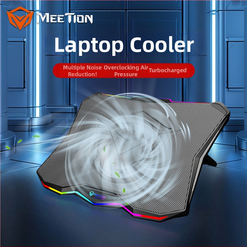 Stojan na chladenie notebooku s ventilátorom – Meetion CP4040, plastová konštrukcia