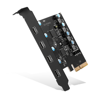 Κάρτα επέκτασης PCIe σε Type-C, USB 3.2 20Gbps, χωρίς προγράμματα οδήγησης, PCIe προσαρμογέας