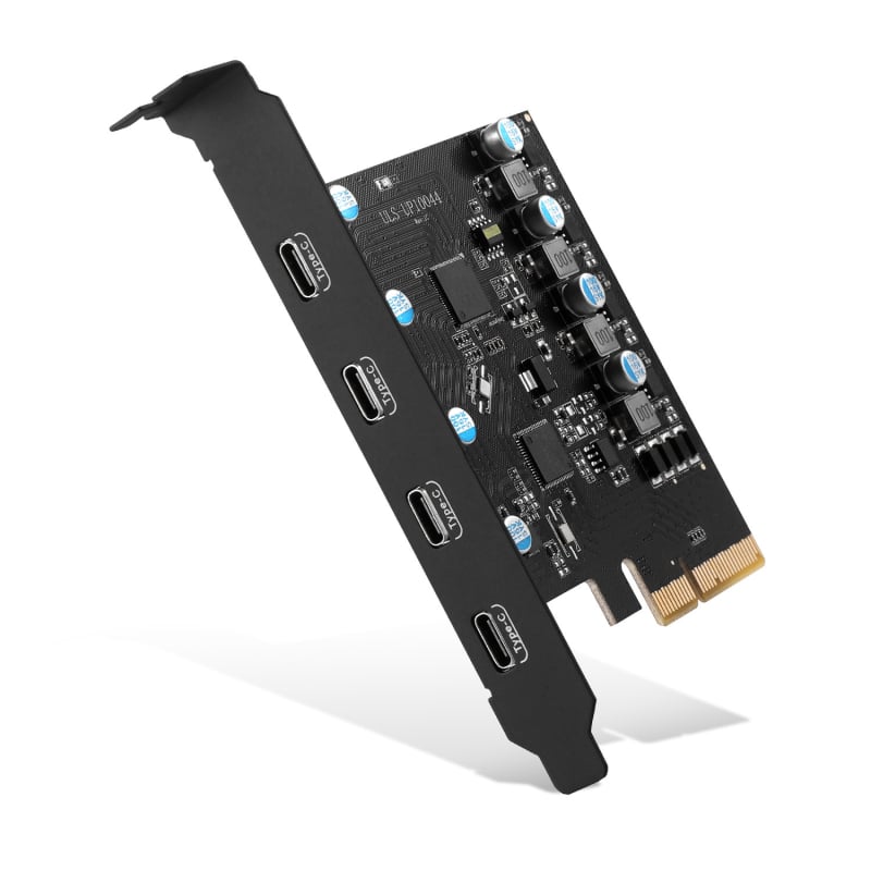 Κάρτα επέκτασης PCIe σε Type-C, USB 3.2 20Gbps, χωρίς προγράμματα οδήγησης, PCIe προσαρμογέας