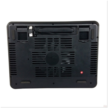 Bază de răcire pentru notebook N19, ventilator unic, plasă metalică, greutate 0.65 kg