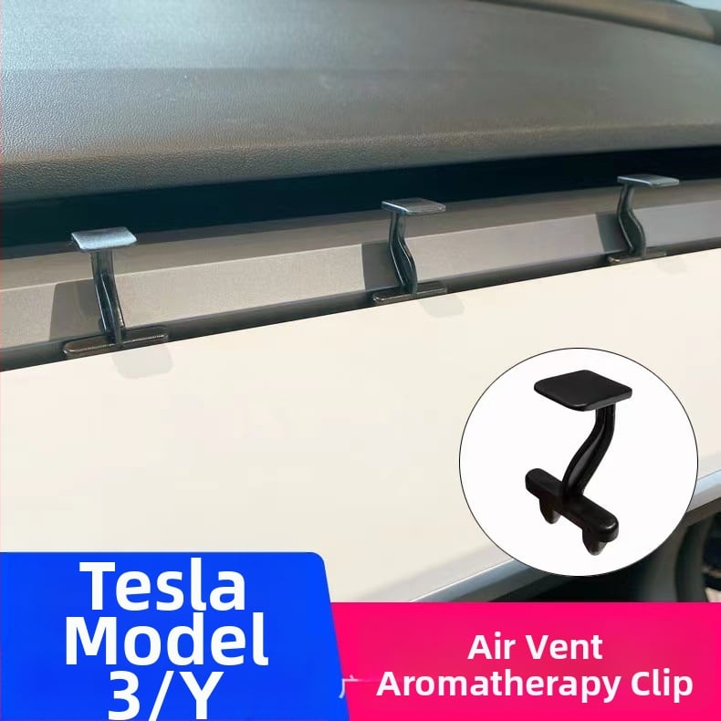 Tesla Model 3/Y gaisa izplūdes klips, aromāta difūzera turētājs, konvertors, otrā paaudze