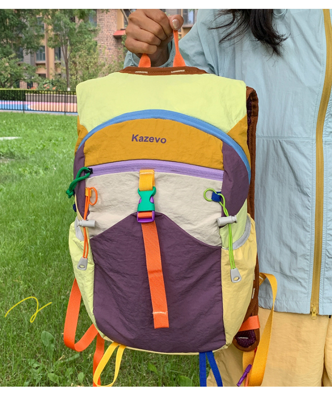 Dopamine ruksak za outdoor aktivnosti, unisex, najlon, 20–35 L, vodootporan, kompatibilan s 14-inčnim prijenosnim, lagan za putovanje